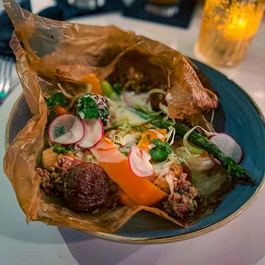 Fish en Papillote