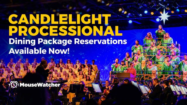 Candlelight Processional Dining Package Reservations Available Now!