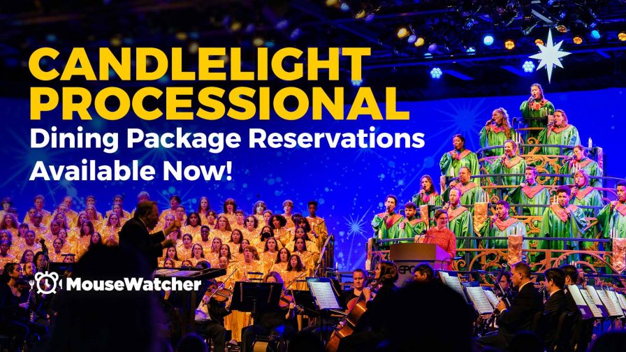 Candlelight Processional Dining Package Reservations Available Now!